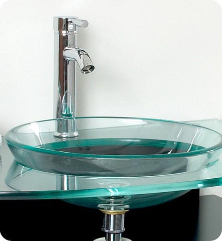Image of Fresca Contento 30" Espresso Modern Bathroom Vanity w/ Mirror | FVN3314ES