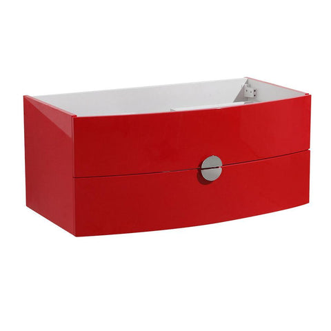 Image of Fresca Energia 36" Red Modern Bathroom Cabinet FCB5092RD