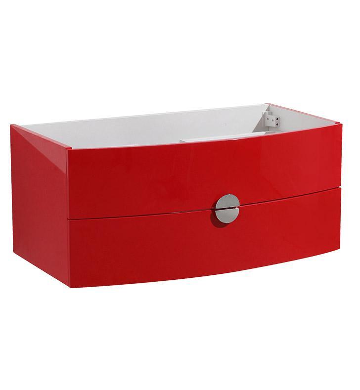 Fresca Energia 36" Red Modern Bathroom Cabinet FCB5092RD