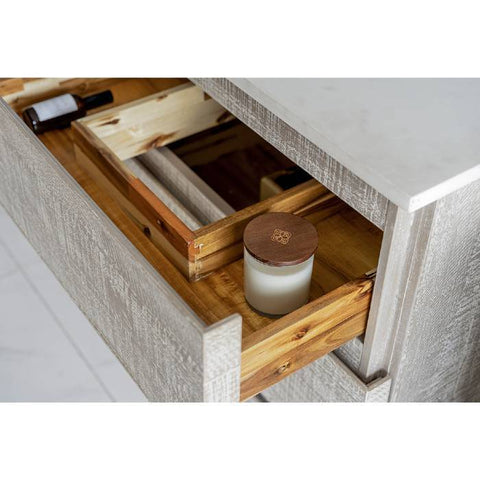 Image of Fresca Formosa 29" Ash Freestanding Open Bottom Modern Bathroom Base Cabinet | FCB3130ASH-FS