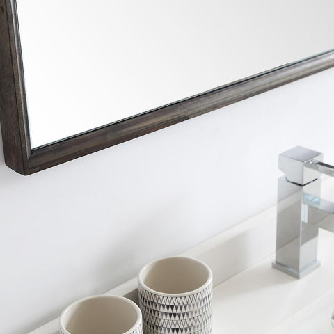 Image of Fresca Formosa 48" Wall Hung Modern Bathroom Vanity FVN31-122412ACA-FFT1030BN