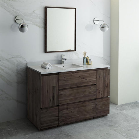 Image of Fresca Formosa 54" Floor Standing Modern Bathroom Vanity