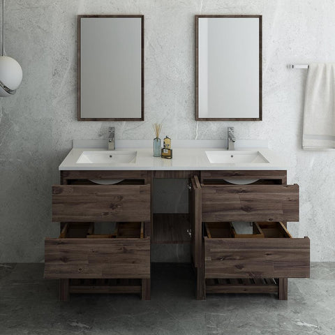Image of Fresca Formosa 60" Floor Standing Double Sink Vanity