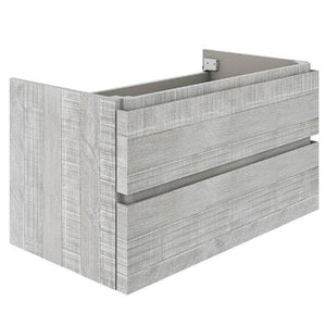 Fresca Formosa 70" Ash Wall Hung Double Sink Modern Bathroom Base Cabinet | FCB31-3636ASH
