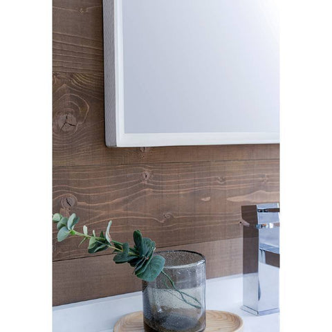 Image of Fresca Formosa Modern 72" Rustic White Double Sink Vanity Set w/ Open Bottom | FVN31-3636RWH-FS