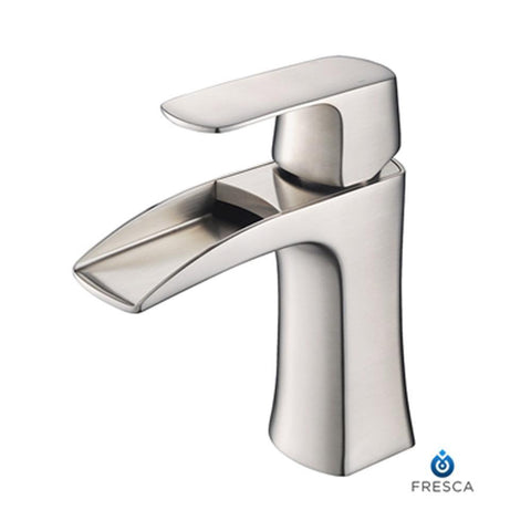 Image of Fresca Fortore Single Hole Mount Faucet - Brushed Nickel FFT3071BN