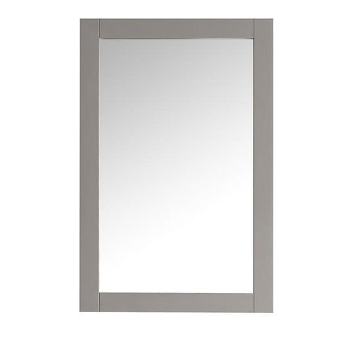Image of Fresca Hartford 20" Gray Traditional Bathroom Mirror FMR2302GR