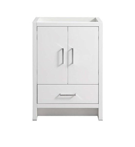 Image of Fresca Imperia 24" Glossy White Free Standing Modern Bathroom Cabinet | FCB9424WH