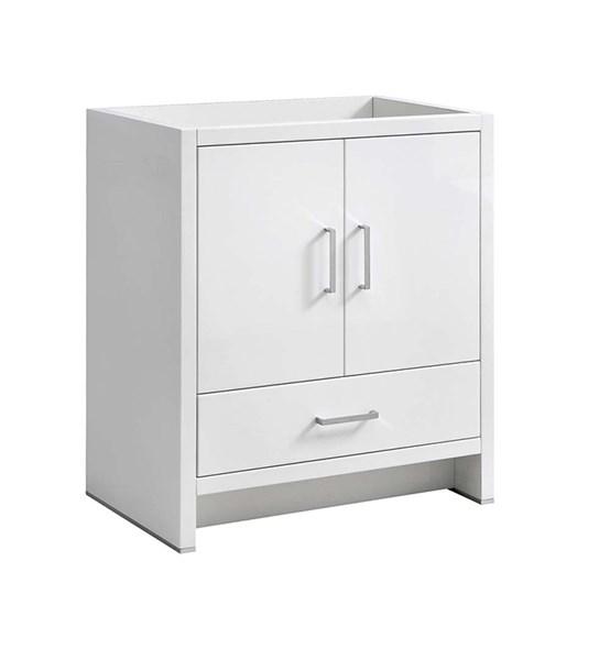 Fresca Imperia 30" Glossy White Free Standing Modern Bathroom Cabinet | FCB9430WH