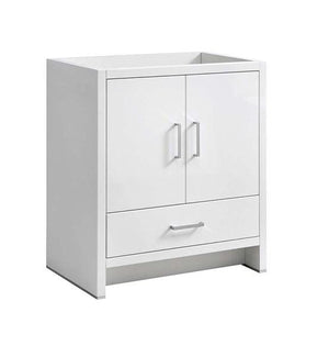 Fresca Imperia 30" Glossy White Free Standing Modern Bathroom Cabinet | FCB9430WH