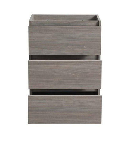 Image of Fresca Lazzaro 24" Gray Wood Free Standing Modern Bathroom Cabinet | FCB9324MGO FCB9324MGO