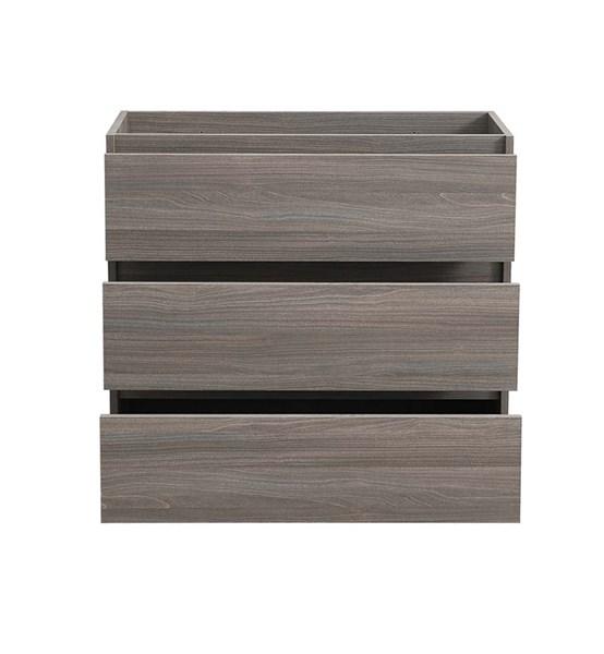 Fresca Lazzaro 36" Gray Wood Free Standing Modern Bathroom Cabinet | FCB9336MGO