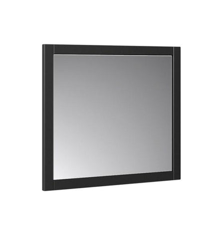 Image of Fresca Manchester 30" Black Traditional Bathroom Mirror | FMR2303BL