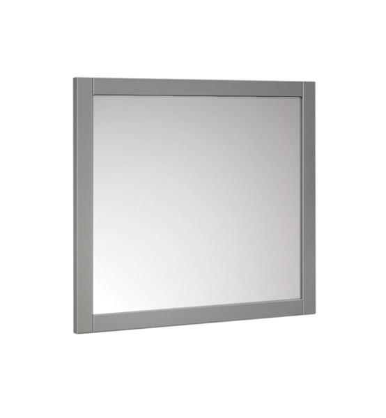 Fresca Manchester 30" Gray Traditional Bathroom Mirror | FMR2303GR