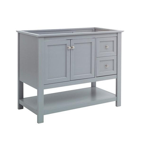 Image of Fresca Manchester 42" Gray Traditional Bathroom Cabinet | FCB2340GR