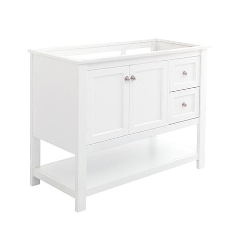 Image of Fresca Manchester 42" White Traditional Bathroom Cabinet | FCB2340WH