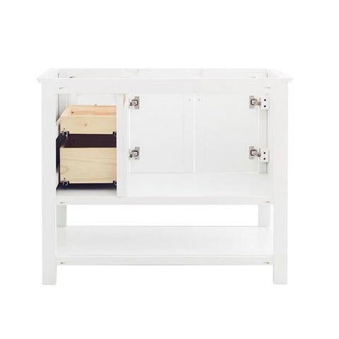 Image of Fresca Manchester 42" White Traditional Bathroom Cabinet | FCB2340WH