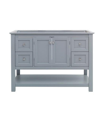 Image of Fresca Manchester 48" Gray Traditional Bathroom Cabinet | FCB2348GR