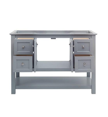 Image of Fresca Manchester 48" Gray Traditional Bathroom Cabinet | FCB2348GR