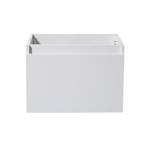 Image of Fresca Mezzo 30" White Wall Hung Modern Bathroom Cabinet | FCB8007WH