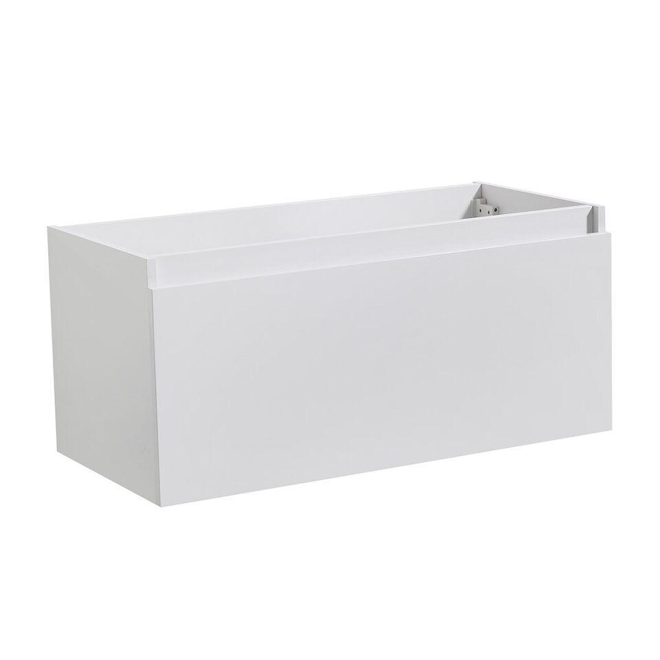Fresca Mezzo 39" White Modern Bathroom Cabinet FCB8010WH
