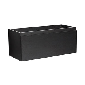 Fresca Mezzo 48" Black Wall Hung Modern Bathroom Cabinet | FCB8011BW FCB8011BW
