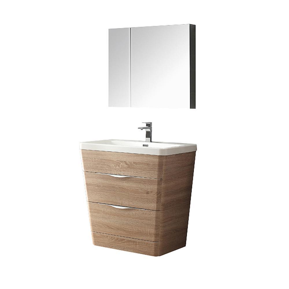 Fresca Milano 32" Modern Bathroom Vanity