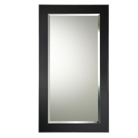 Image of Fresca Moselle 25" Glossy Black Mirror FMR7712BL