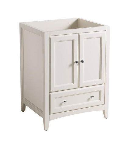 Image of Fresca Oxford 24" Antique White Traditional Bathroom Cabinet FCB2024AW