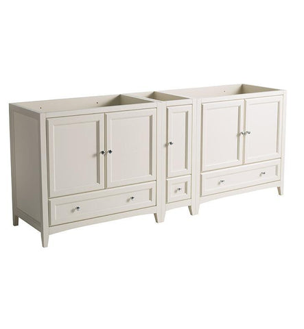 Image of Fresca Oxford 30" Antique White Traditional Bathroom Cabinet FCB2030AW