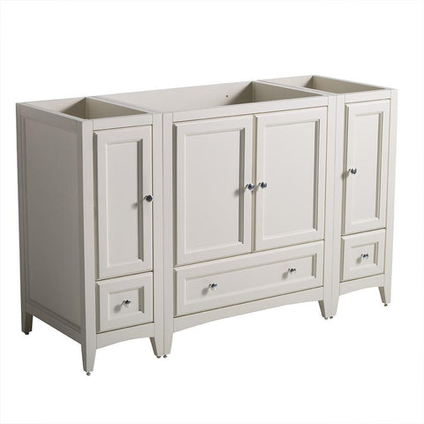 Image of Fresca Oxford 54" Antique White Traditional Bathroom Cabinets FCB20-123012AW