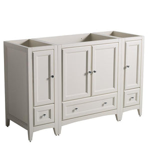 Fresca Oxford 54" Antique White Traditional Bathroom Cabinets FCB20-123012AW