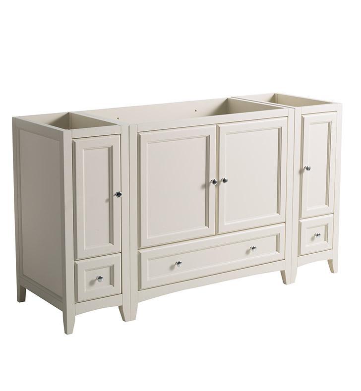 Fresca Oxford 60" Antique White Traditional Bathroom Cabinets FCB20-123612AW