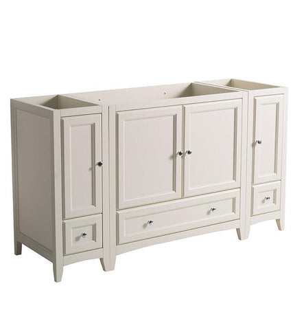 Image of Fresca Oxford 60" Antique White Traditional Bathroom Cabinets FCB20-123612AW