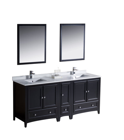Image of Fresca Oxford 72" Double Sink Vanity