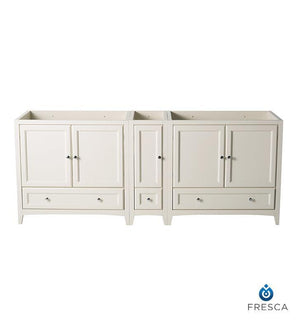 Fresca Oxford 83" Double Sink Bathroom Cabinets FCB20-361236AW