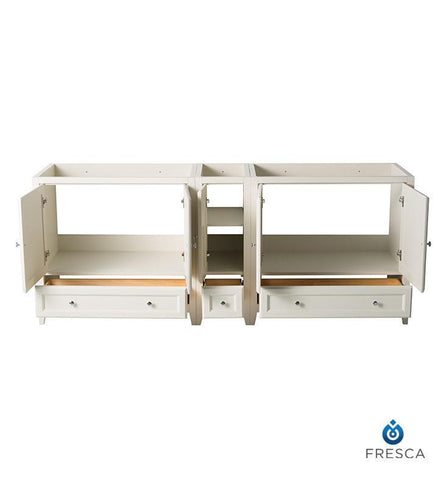 Image of Fresca Oxford 83" Double Sink Bathroom Cabinets FCB20-361236AW