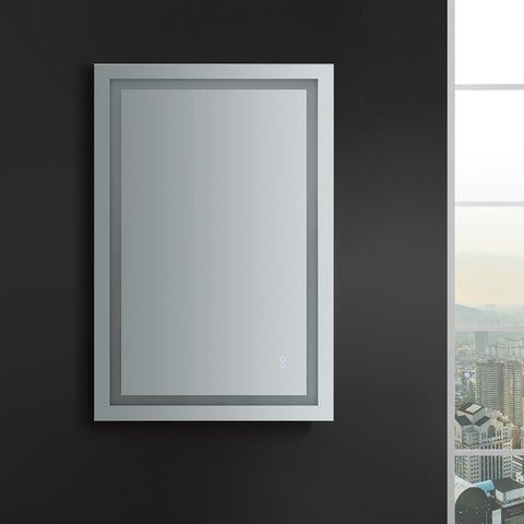 Image of Fresca Santo 48" Wide x 30" Tall Bathroom Mirror w/ LED Lighting and Defogger FMR024830