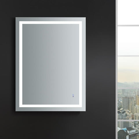 Image of Fresca Santo 48" Wide x 36" Tall Bathroom Mirror w/ LED Lighting FMR024836
