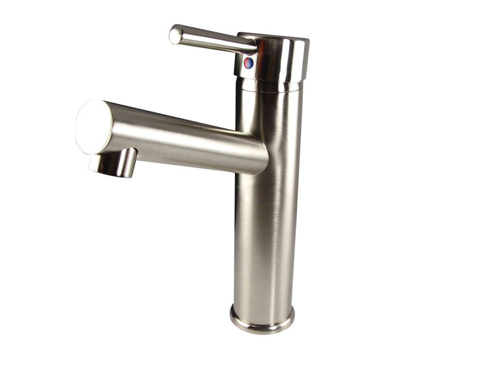 Fresca Savio Single Hole Mount Bathroom Vanity Faucet - Brushed Nickel FFT1046BN