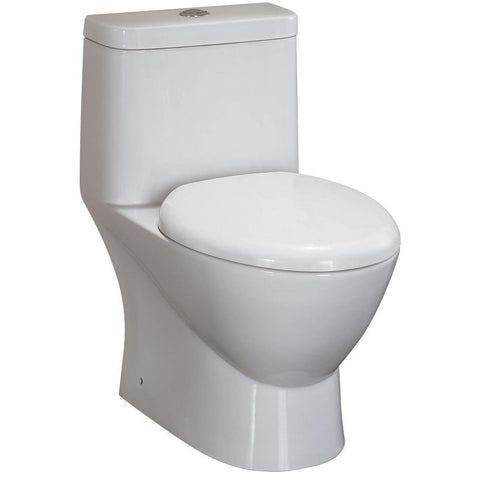 Image of Fresca Serena One-Piece Dual Flush Toilet w/ Soft Close Seat FTL2346