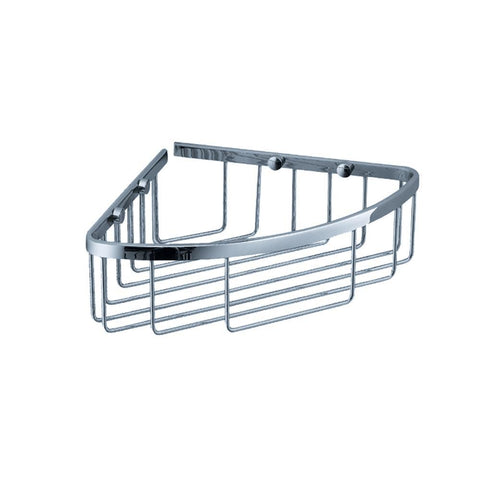 Image of Fresca Single Corner Wire Basket - Chrome FAC1002