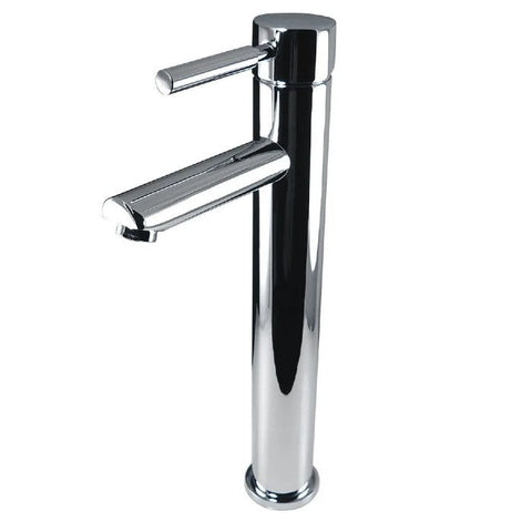 Image of Fresca Tolerus Single Hole Vessel Mount Bathroom Faucet in Chrome | FFT1041CH