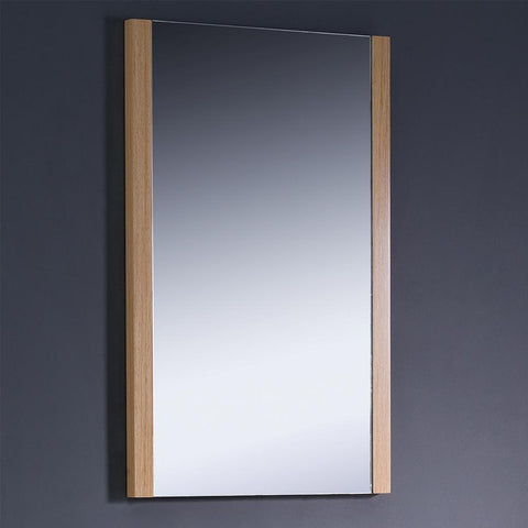 Image of Fresca Torino 21" Light Oak Mirror FMR6224LO