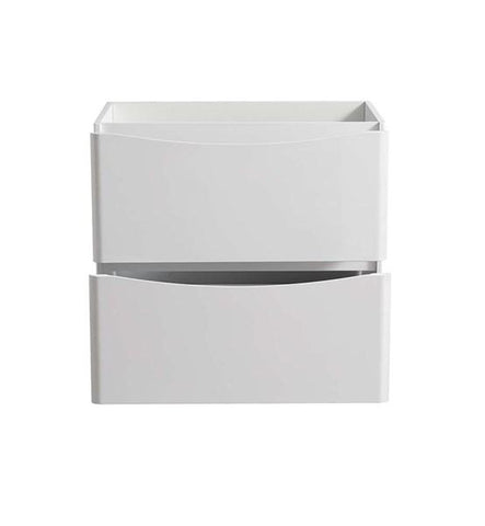 Image of Fresca Tuscany 32" Glossy White Free Standing Modern Bathroom Cabinet | FCB9132WH