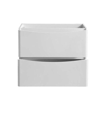 Image of Fresca Tuscany 36" Glossy White Free Standing Modern Bathroom Cabinet | FCB9136WH
