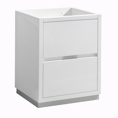 Image of Fresca Valencia 24" Free Standing Modern Bathroom Cabinet FCB8424WH