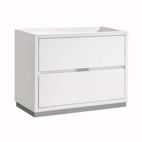 Image of Fresca Valencia 40" Free Standing Modern Bathroom Cabinet FCB8442WH