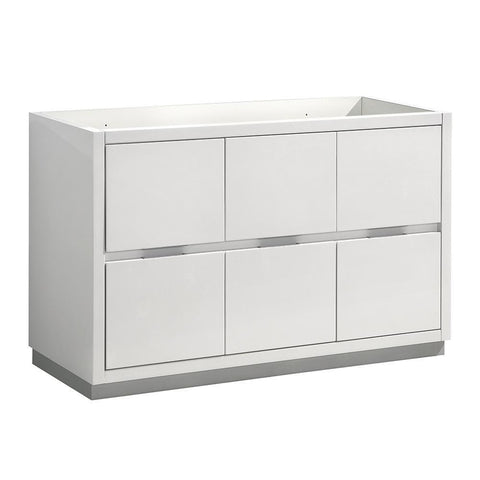 Image of Fresca Valencia 48" Free Standing Bathroom Cabinet FCB8448WH