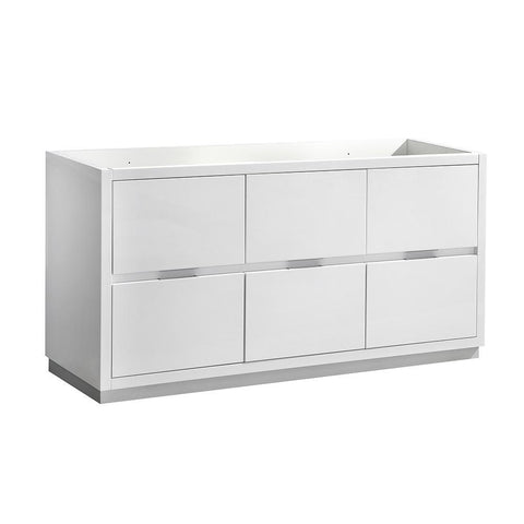 Image of Fresca Valencia 48" Free Standing Bathroom Cabinet FCB8448WH-D